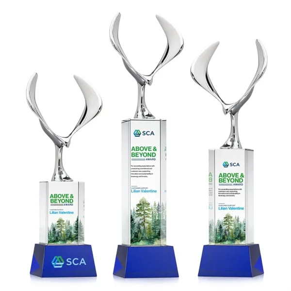 The Maverick Eagle VividPrint™ Award showcases a soaring chrome eagle, a... from ASI 84592 St Regis Group / St Regis