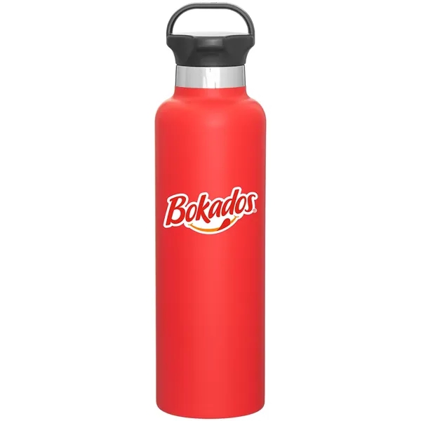 24 oz double wall 18/8 stainless steel thermal bottle with copper... from ASI 51197 ETS Express, LLC