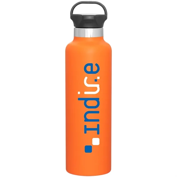 24 oz double wall 18/8 stainless steel thermal bottle with copper... from ASI 51197 ETS Express, LLC