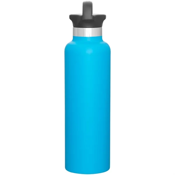 24 oz double wall 18/8 stainless steel thermal bottle with copper... from ASI 51197 ETS Express, LLC