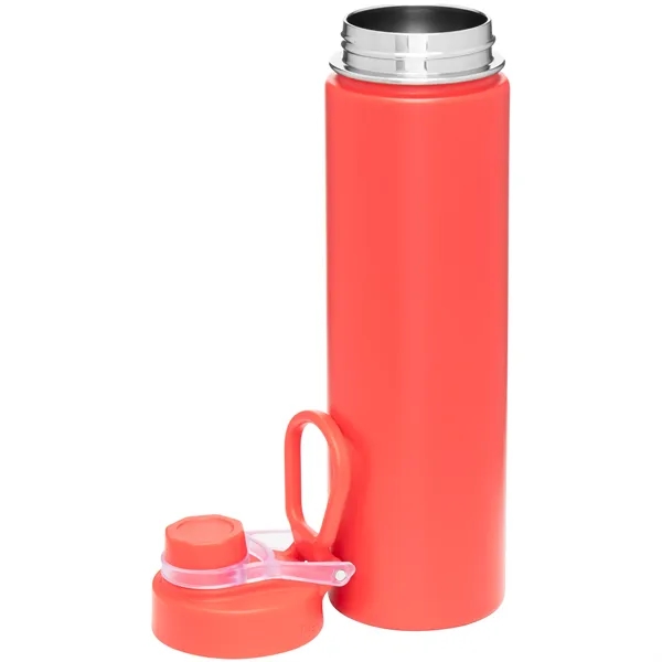 24 oz powder coated double wall 18/8 stainless steel thermal tumbler... from ASI 51197 ETS Express, LLC