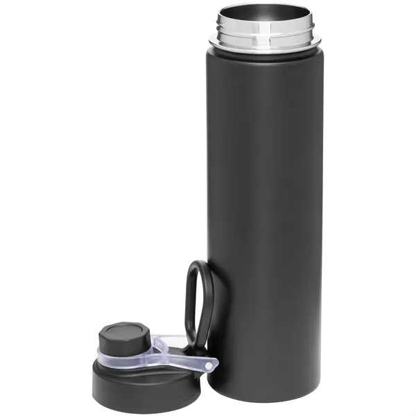 24 oz powder coated double wall 18/8 stainless steel thermal tumbler... from ASI 51197 ETS Express, LLC