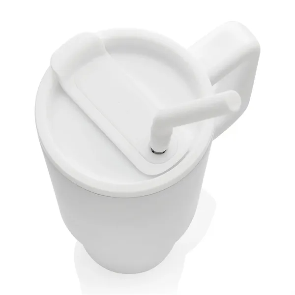 30.4 oz. double-wall, vacuum-insulated tumbler with handle, lid and straw.... from ASI 56070 Gemline / Gemline®