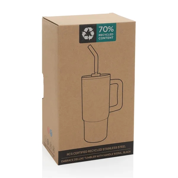 30.4 oz. double-wall, vacuum-insulated tumbler with handle, lid and straw.... from ASI 56070 Gemline / Gemline®