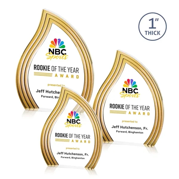 Tidworth Blaze VividPrint™ Award - Gold... from ASI 84592 St Regis Group / St Regis