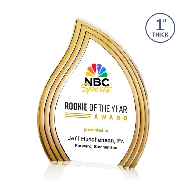 Tidworth Blaze VividPrint™ Award - Gold... from ASI 84592 St Regis Group / St Regis