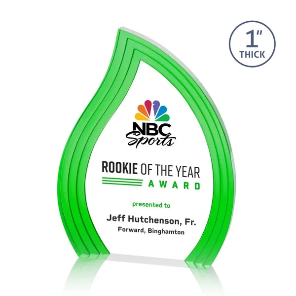 Tidworth Blaze VividPrint™ Award - Green... from ASI 84592 St Regis Group / St Regis