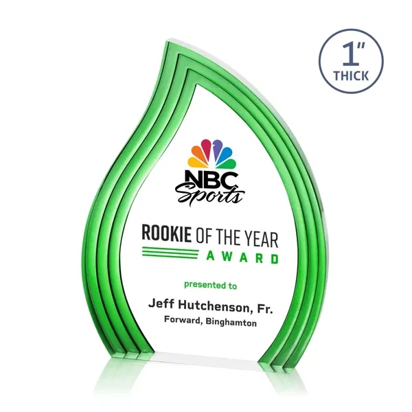 Tidworth Blaze VividPrint™ Award - Green... from ASI 84592 St Regis Group / St Regis