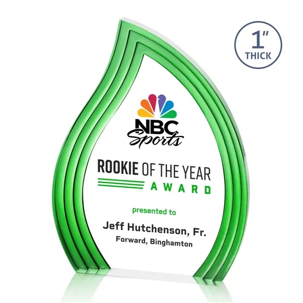 Tidworth Blaze VividPrint™ Award - Green... from ASI 84592 St Regis Group / St Regis