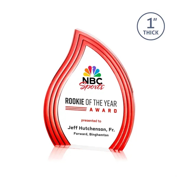 Tidworth Blaze VividPrint™ Award - Red... from ASI 84592 St Regis Group / St Regis