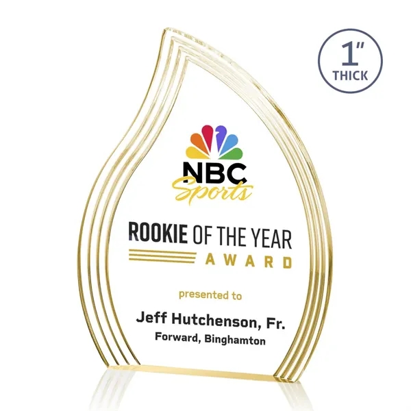 Tidworth Blaze VividPrint™ Award - Clear Gold... from ASI 84592 St Regis Group / St Regis