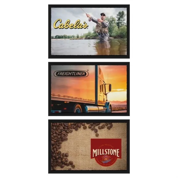 4' x 6' polyknit mat with photographic quality, dye-sublimated printing.... from ASI 88060 Snugz/USA Inc