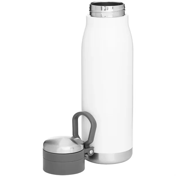 25 oz double wall 18/8 stainless steel thermal bottle with dual... from ASI 51197 ETS Express, LLC