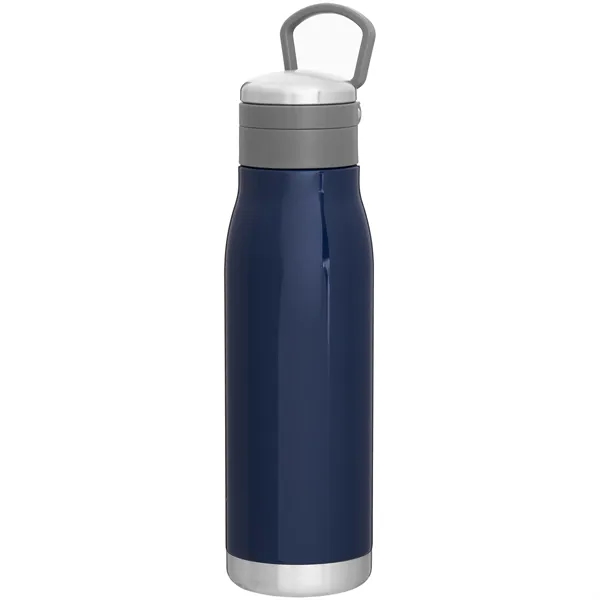 25 oz double wall 18/8 stainless steel thermal bottle with dual... from ASI 51197 ETS Express, LLC