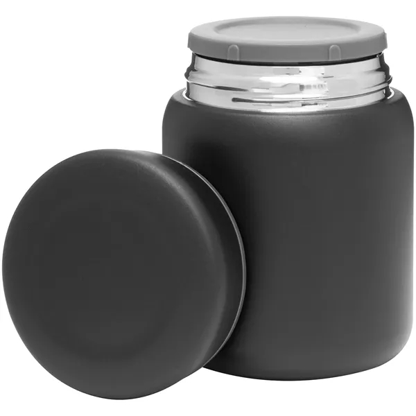 16.9 oz double wall 18/8 stainless steel food container with vacuum... from ASI 51197 ETS Express, LLC