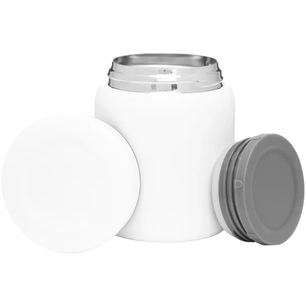 16.9 oz double wall 18/8 stainless steel food container with vacuum... from ASI 51197 ETS Express, LLC