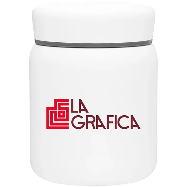 16.9 oz double wall 18/8 stainless steel food container with vacuum... from ASI 51197 ETS Express, LLC