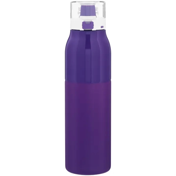 25 oz single wall stainless steel water bottle with threaded lid... from ASI 51197 ETS Express, LLC