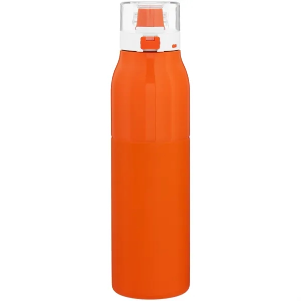 25 oz single wall stainless steel water bottle with threaded lid... from ASI 51197 ETS Express, LLC