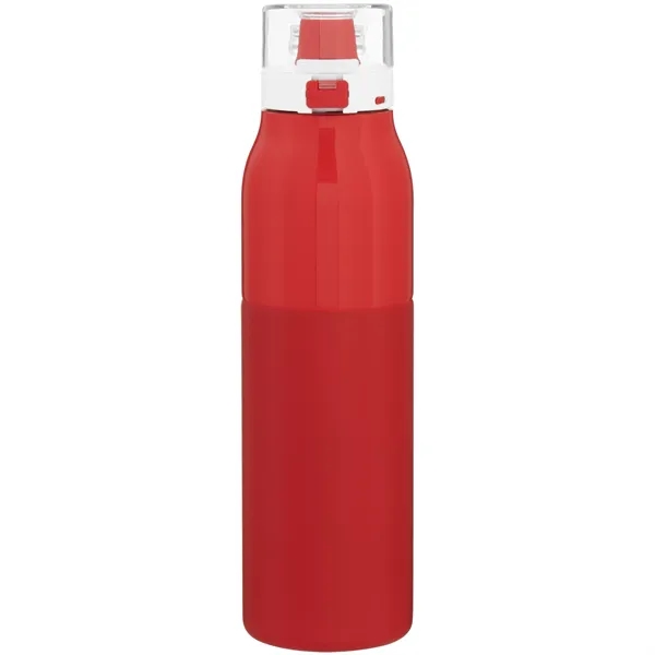 25 oz single wall stainless steel water bottle with threaded lid... from ASI 51197 ETS Express, LLC