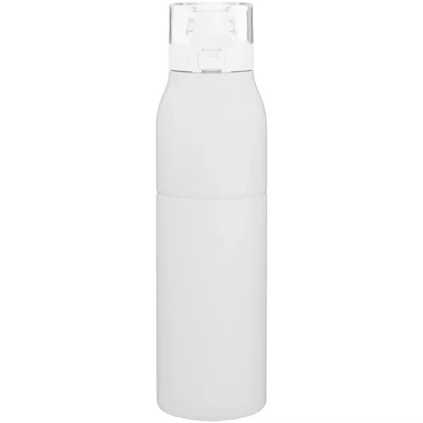 25 oz single wall stainless steel water bottle with threaded lid... from ASI 51197 ETS Express, LLC