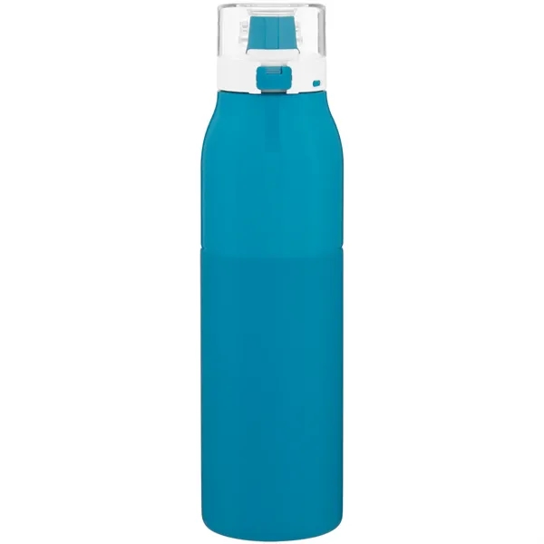 25 oz single wall stainless steel water bottle with threaded lid... from ASI 51197 ETS Express, LLC