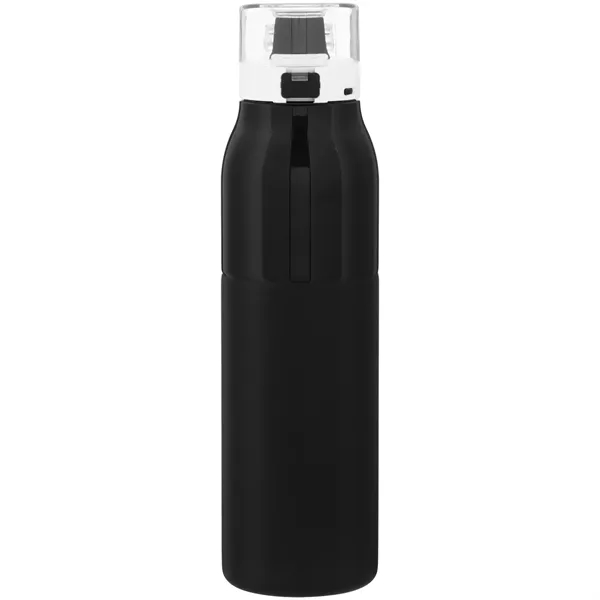 25 oz single wall stainless steel water bottle with threaded lid... from ASI 51197 ETS Express, LLC