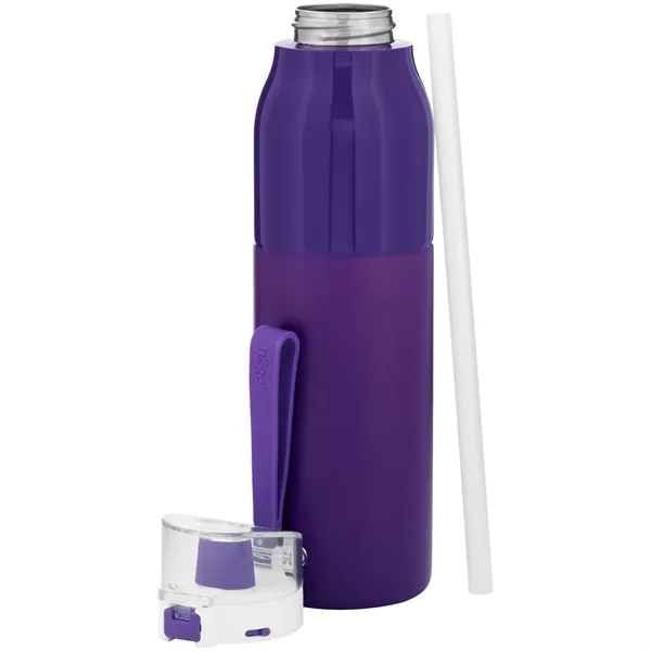 25 oz single wall stainless steel water bottle with threaded lid... from ASI 51197 ETS Express, LLC