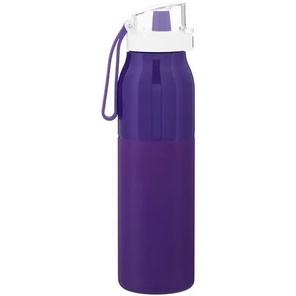 25 oz single wall stainless steel water bottle with threaded lid... from ASI 51197 ETS Express, LLC