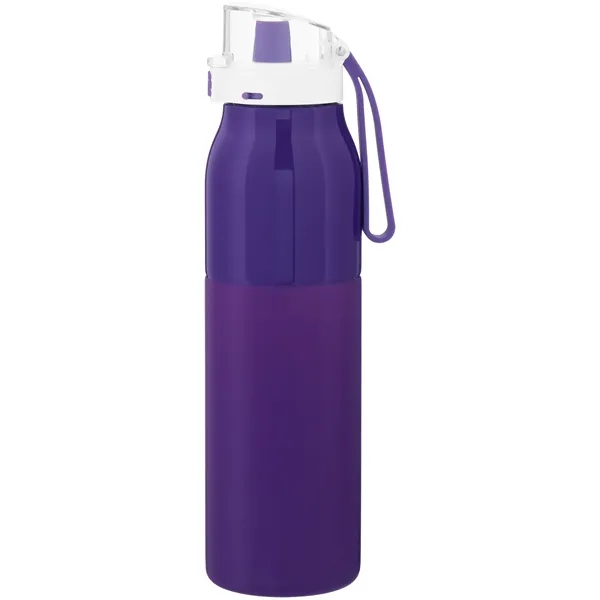 25 oz single wall stainless steel water bottle with threaded lid... from ASI 51197 ETS Express, LLC