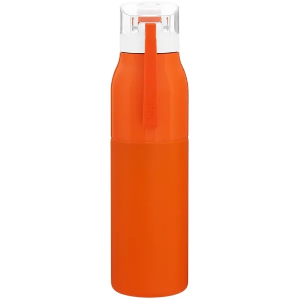 25 oz single wall stainless steel water bottle with threaded lid... from ASI 51197 ETS Express, LLC