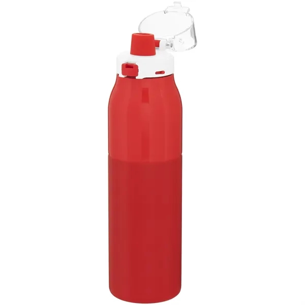 25 oz single wall stainless steel water bottle with threaded lid... from ASI 51197 ETS Express, LLC
