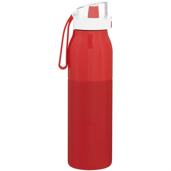 25 oz single wall stainless steel water bottle with threaded lid... from ASI 51197 ETS Express, LLC