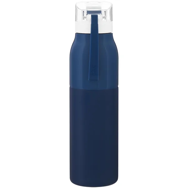 25 oz single wall stainless steel water bottle with threaded lid... from ASI 51197 ETS Express, LLC