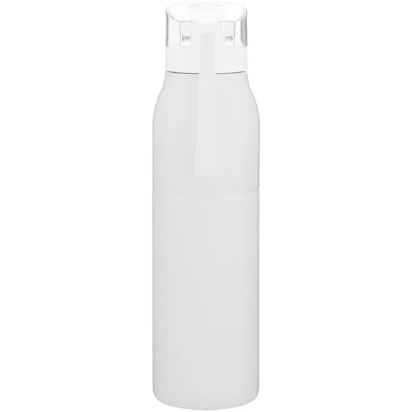 25 oz single wall stainless steel water bottle with threaded lid... from ASI 51197 ETS Express, LLC