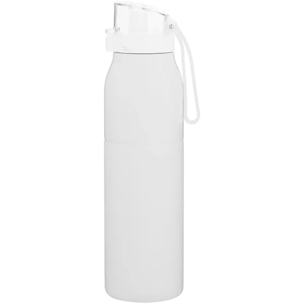 25 oz single wall stainless steel water bottle with threaded lid... from ASI 51197 ETS Express, LLC