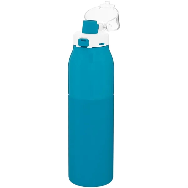 25 oz single wall stainless steel water bottle with threaded lid... from ASI 51197 ETS Express, LLC