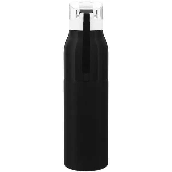 25 oz single wall stainless steel water bottle with threaded lid... from ASI 51197 ETS Express, LLC