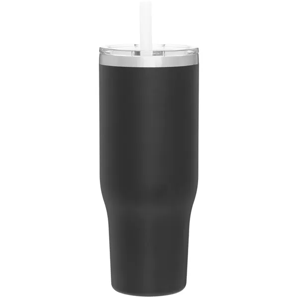40 oz double wall 18/8 powder coated stainless steel thermal mug... from ASI 51197 ETS Express, LLC