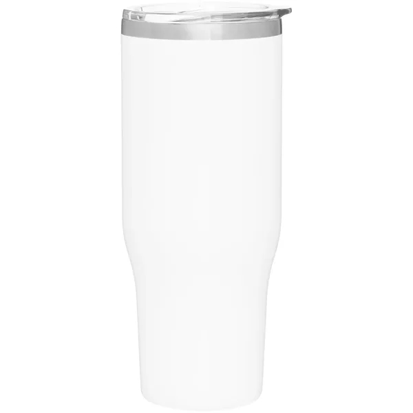 40 oz double wall 18/8 powder coated stainless steel thermal mug... from ASI 51197 ETS Express, LLC