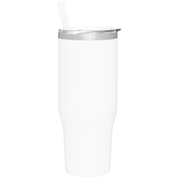 40 oz double wall 18/8 powder coated stainless steel thermal mug... from ASI 51197 ETS Express, LLC