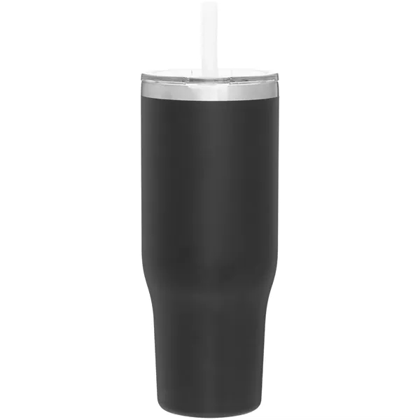 40 oz double wall 18/8 powder coated stainless steel thermal mug... from ASI 51197 ETS Express, LLC