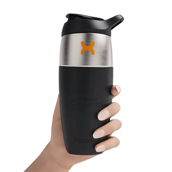 We built the PROMiXX PURSUIT Stainless Steel shaker bottle as a... from ASI 61005 Hirsch Gift Inc