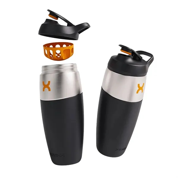 We built the PROMiXX PURSUIT Stainless Steel shaker bottle as a... from ASI 61005 Hirsch Gift Inc
