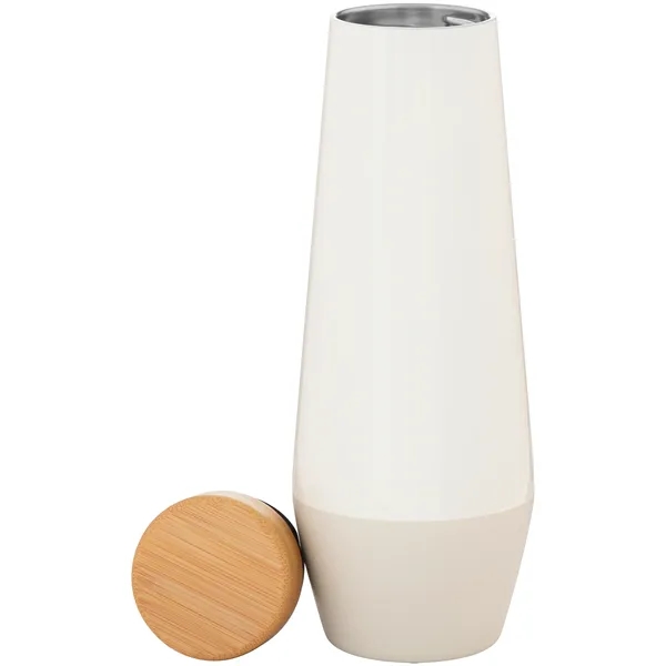 16.9 oz double wall 18/8 stainless steel thermal bottle with copper... from ASI 51197 ETS Express, LLC