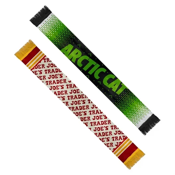 60" x 7.5" knit scarf with fringe.... from ASI 88060 Snugz/USA Inc