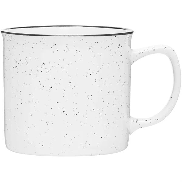 12 oz ceramic mug with glossy colored exterior, glossy white interior,... from ASI 51197 ETS Express, LLC