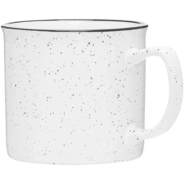 12 oz ceramic mug with glossy colored exterior, glossy white interior,... from ASI 51197 ETS Express, LLC