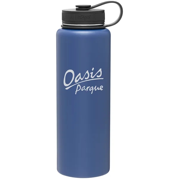 40 oz double wall 18/8 stainless steel thermal bottle with copper... from ASI 51197 ETS Express, LLC