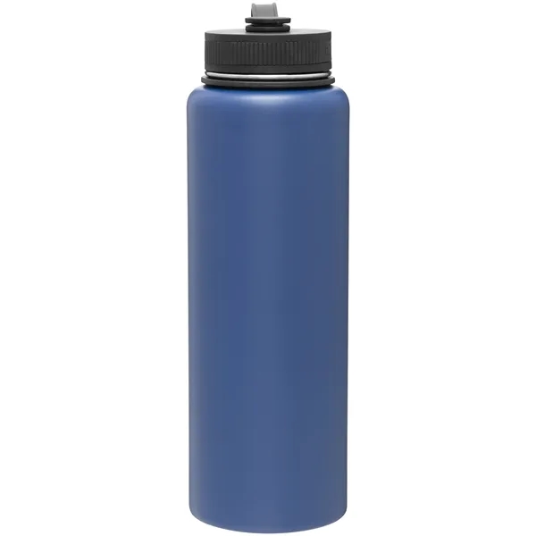 40 oz double wall 18/8 stainless steel thermal bottle with copper... from ASI 51197 ETS Express, LLC